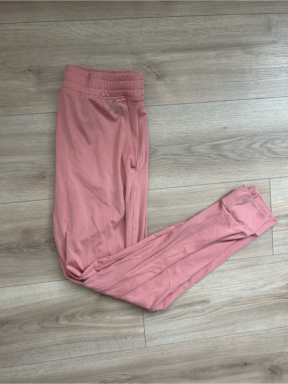 PINK Victoria's Secret Coral Pink Track Joggers